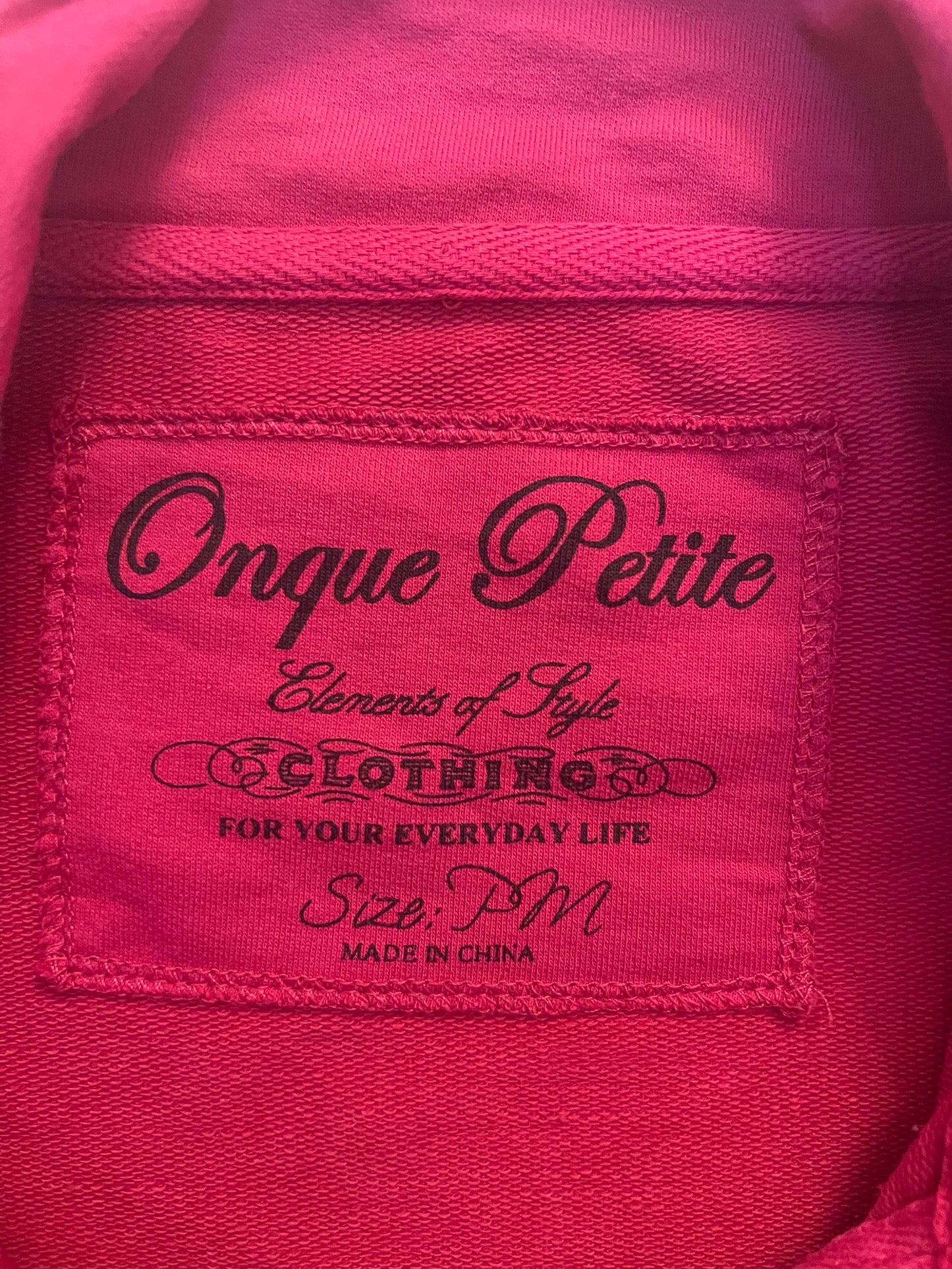 Embellished hot pink jacket