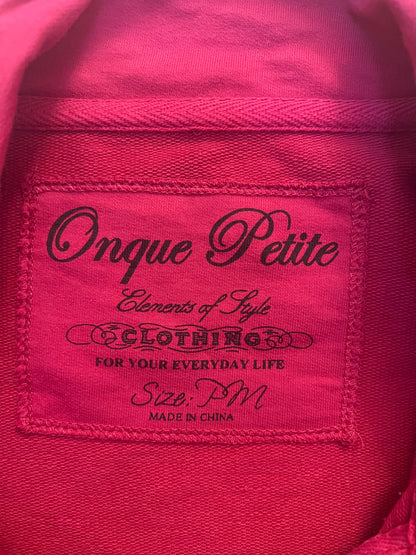 Embellished hot pink jacket