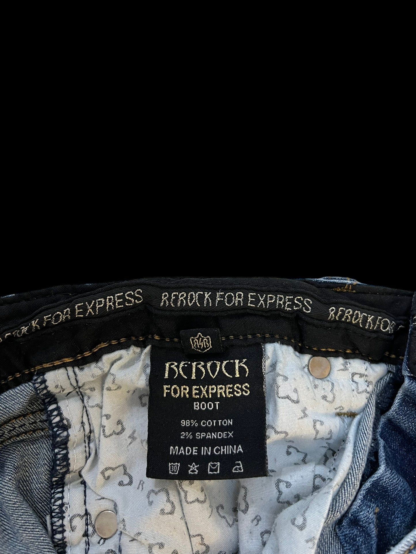 Boot-cut jeans