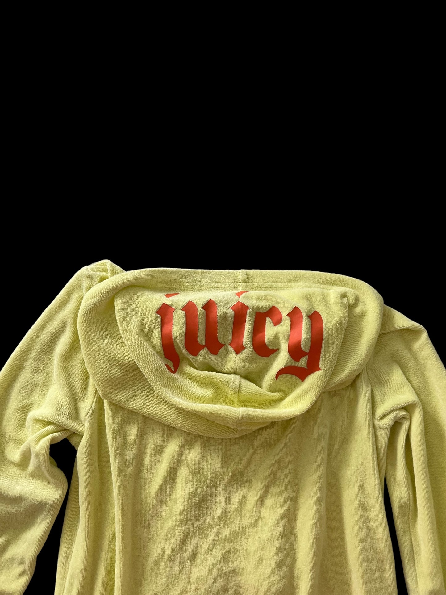 Juicy Couture yellow zip up