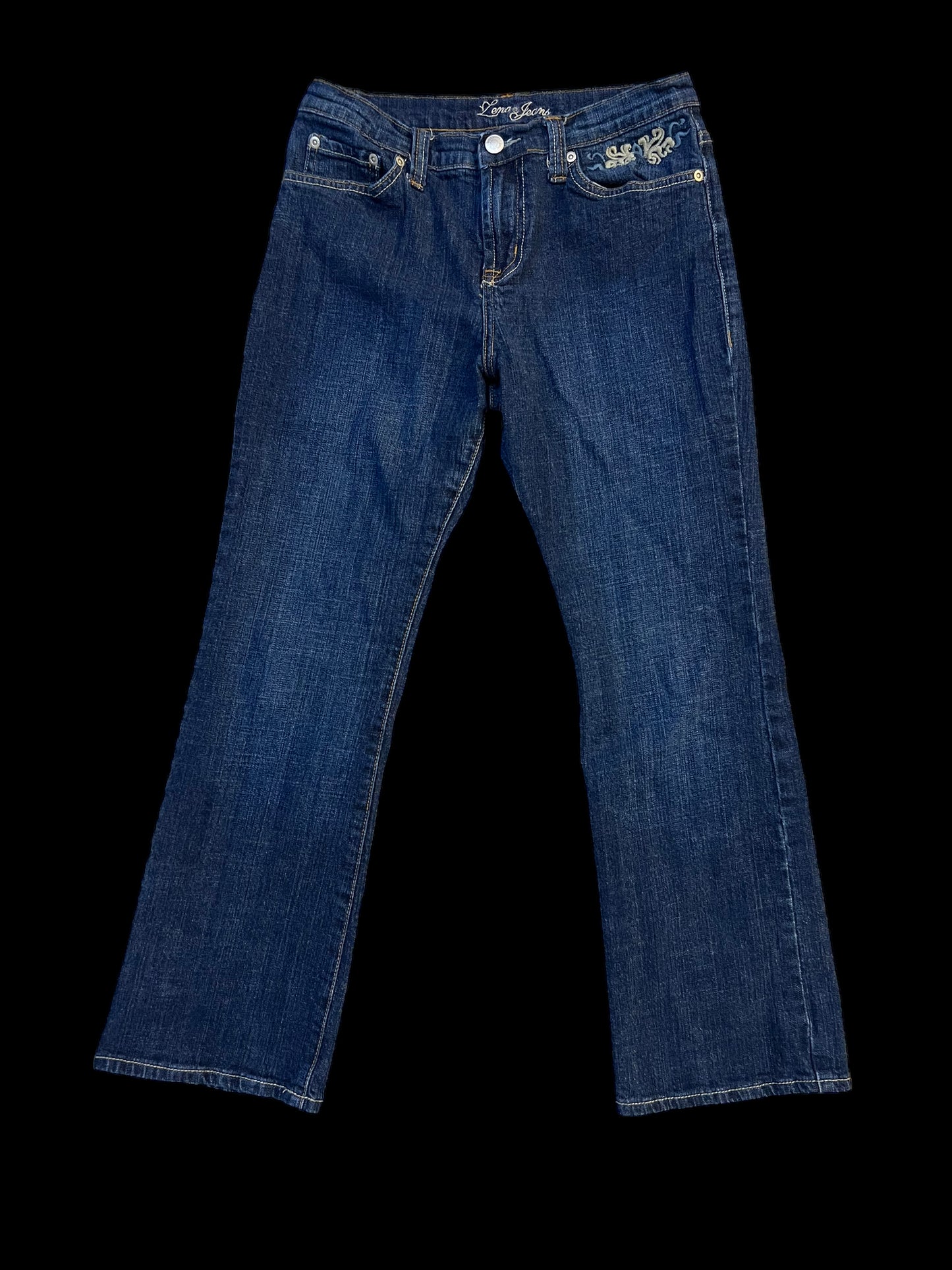 Embroidered jeans
