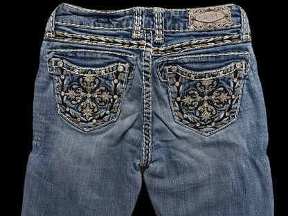 L.A. Idol embellished jeans