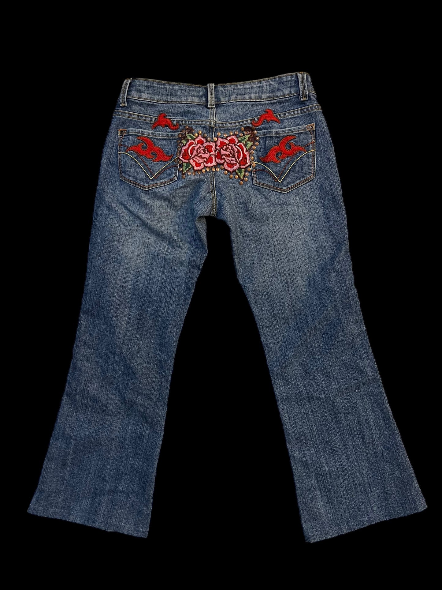 Embroidered jeans