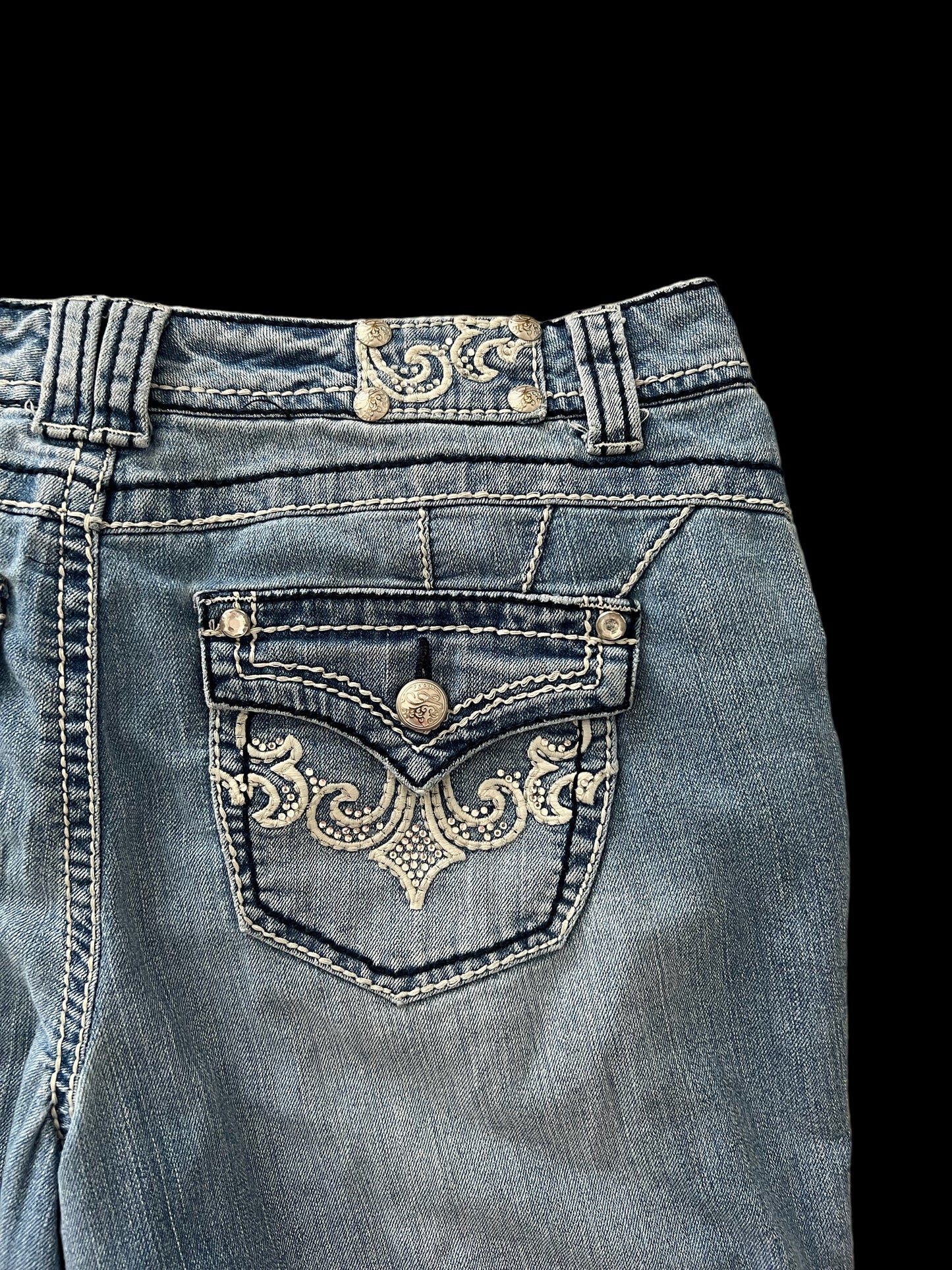 Embellished jeans