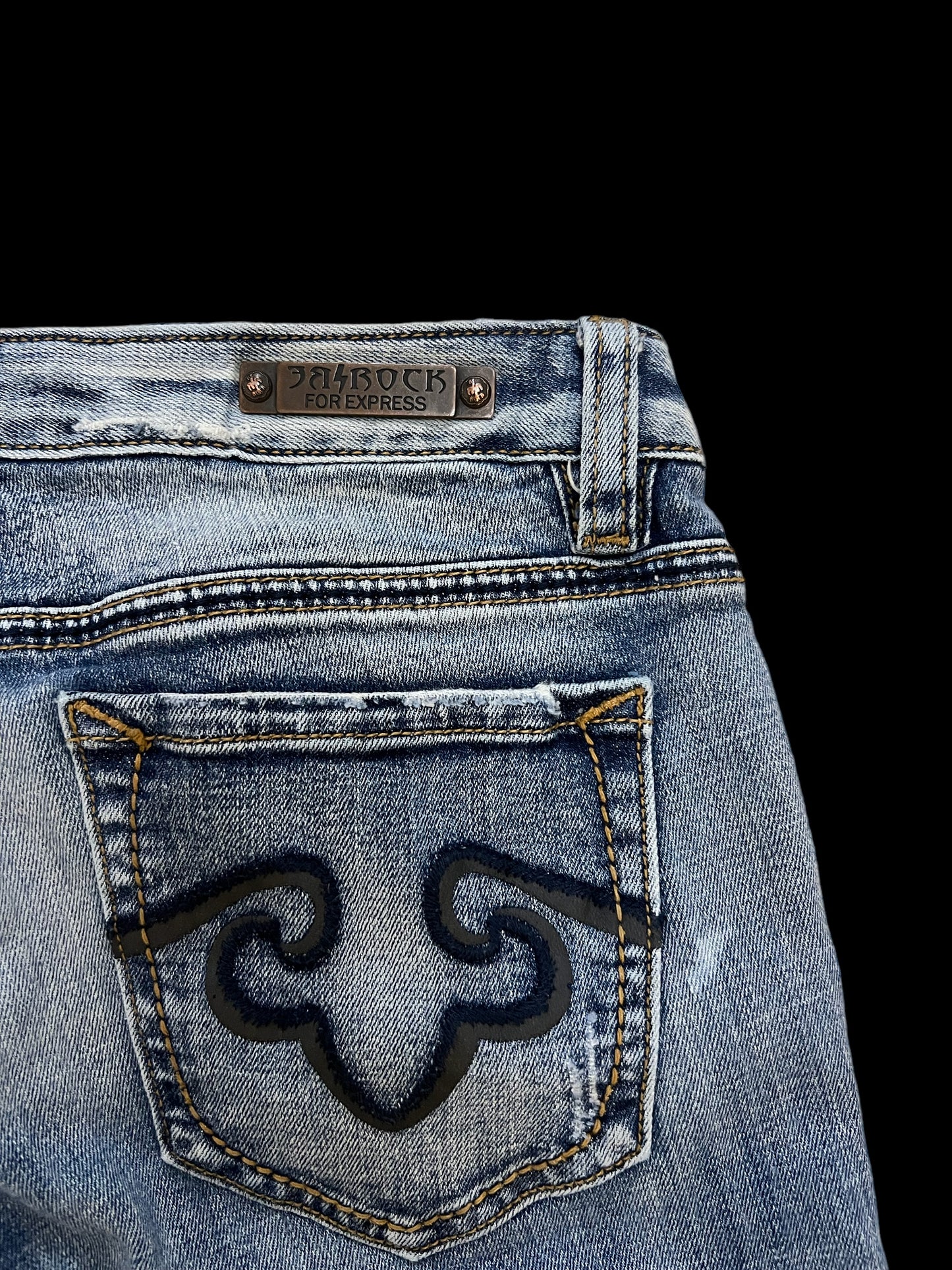 Boot-cut jeans