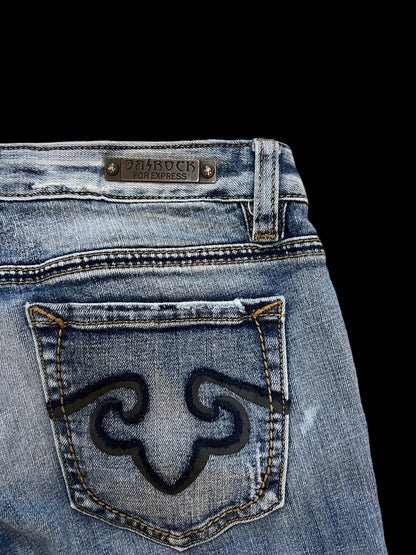 Boot-cut jeans