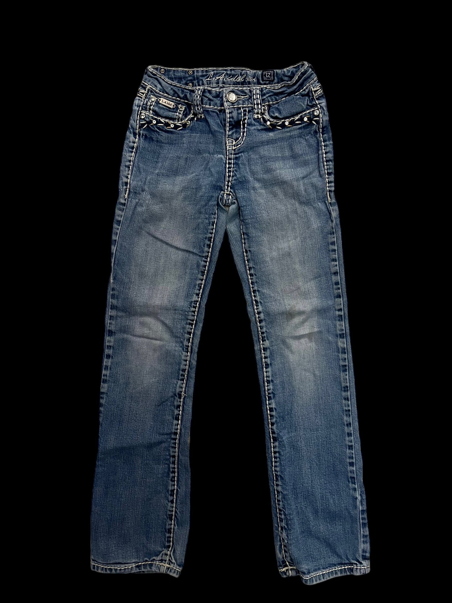 L.A. Idol embellished jeans