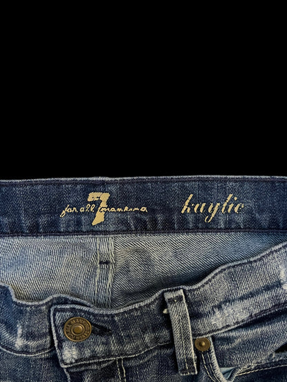 Distressed jeans